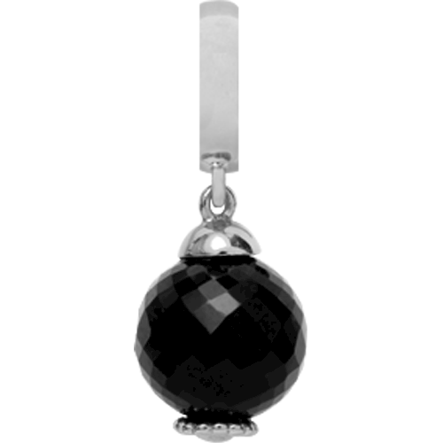 Image of Christina Collect Black Passion sølv charm